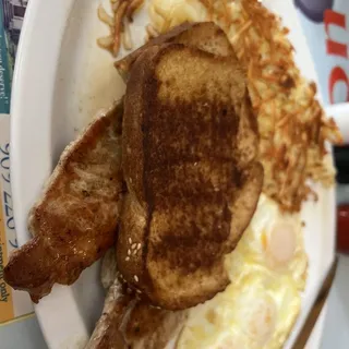 Pork Loin Chops and 3 Eggs