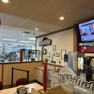 a view of the inside of the restaurant