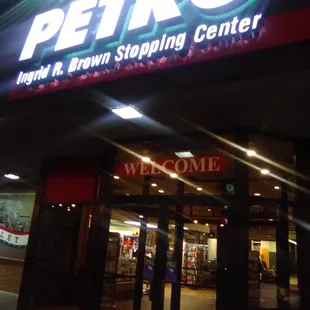 Located inside the Petro Truck Stop