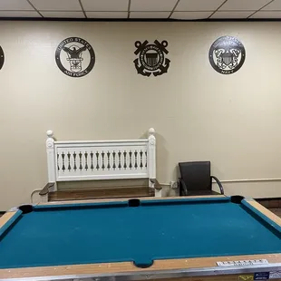 The Iron Skillet Game Room.