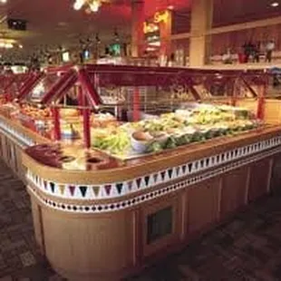 Iron Skillet (Petro) Salad Bar, always fresh!