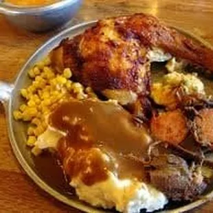 Typical Lunch Buffet Fare.