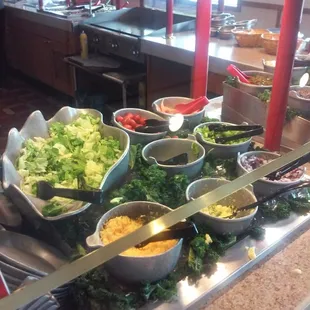 Salad bar is awesome as always!!!