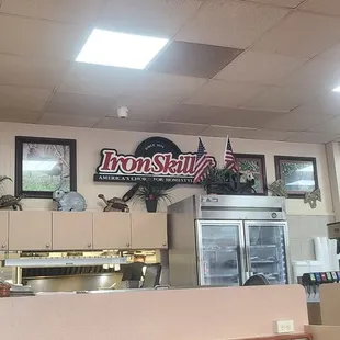 the interior of a restaurant