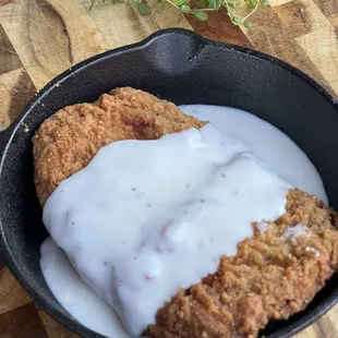 Country Fried Steak available on our Thursday &amp; Saturday Menu