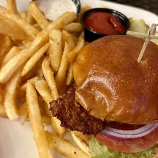 Walleye Sandwich was super crispy and meaty. Great stuff!