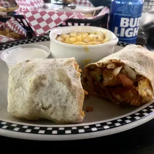 Buffalo chicken wrap