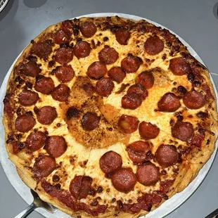 pizza, food