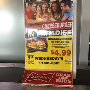 Wed special...