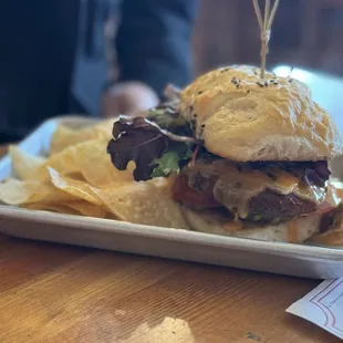 Hot chicken &amp; honey sandwich