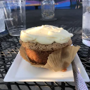 Carrot cake muffin