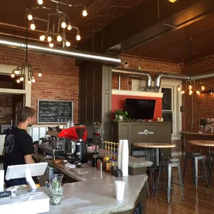 Your friendly and knowledgable barista T.J.