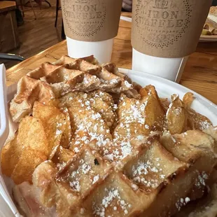 Breakfast sandwich with chips