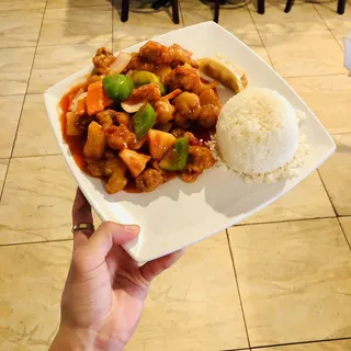 Sweet and Sour Pork Lunch Special