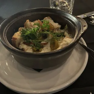 Burrata appetizer
