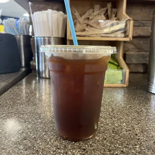 Flash cold brew.