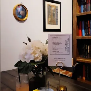 The mocktails (and cocktails) were delicious!