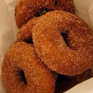 Cider donuts