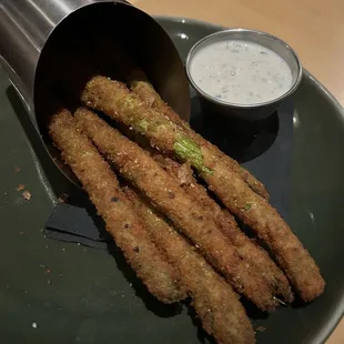 Asparagus fries