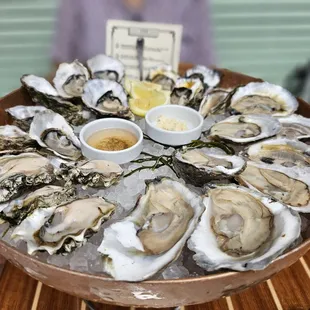 Two dozen oysters