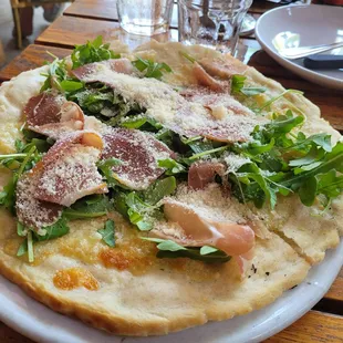 Smoked Prosciutto Pizza White Pizza