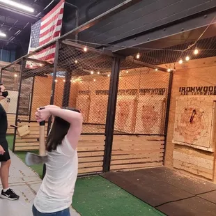 Throwing stalls