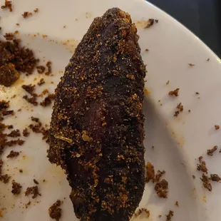 This is a horrible smoked wing.