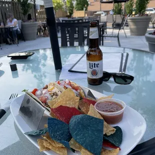 $10 taco tue chicken on the big porch. Nice!