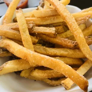 a bowl of french fries
