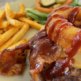 Campfire burger