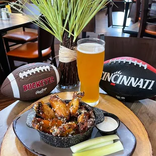 Traditional Garlic Parmesan Wings