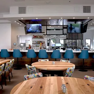 Inside our newly renovated bar area