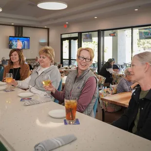 Fun atmosphere and a great bar area