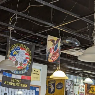 Honoring first responders and servicemen!