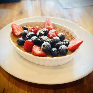 Meyer Lemon &amp; Tahitian Vanilla Crème Brulee