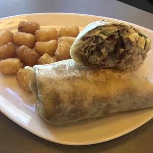 Big Bertha breakfast burrito
