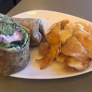Falafel wrap