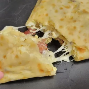 Avocado and Goat Cheese Crepe