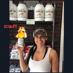 SCULPT by Cutler Nutrition Get Shredded! Model Susie