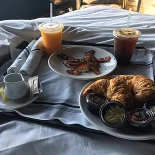 Breakfast in bed
