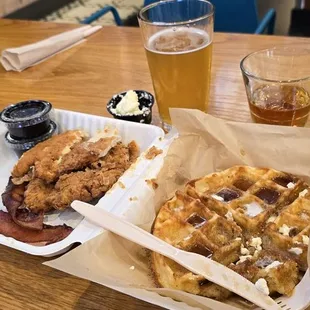 Chicken &amp; Waffles
