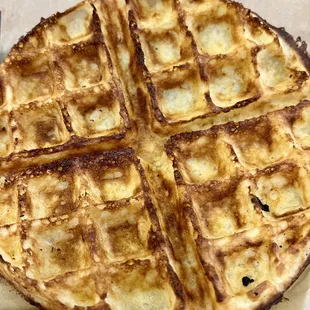 Tasty Belgian waffle