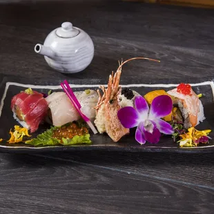 sashimi, sushi and sashimi, food, sushi