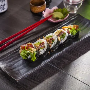 sushi and sashimi, sashimi, sushi, food