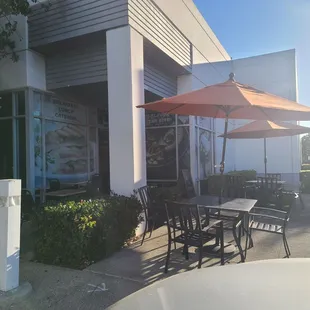 Parking lot view of the exterior