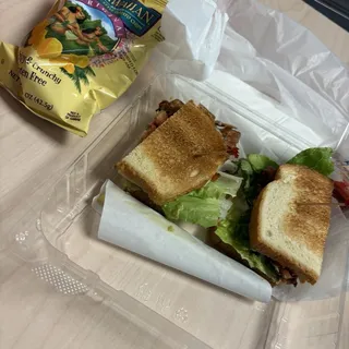 BLTA Sandwich Lunch