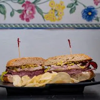 Pastrami Melt Sandwich Lunch