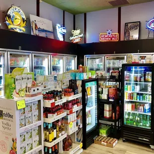 the inside of a grocery store