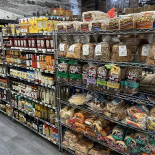 a wide variety of breads