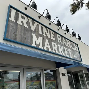 the front of the building